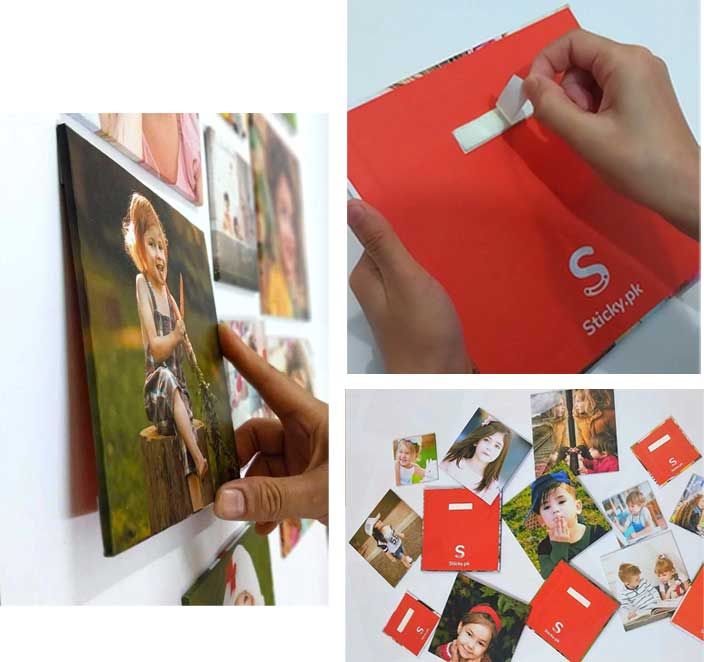 6 inch - Sticky Photo Tiles