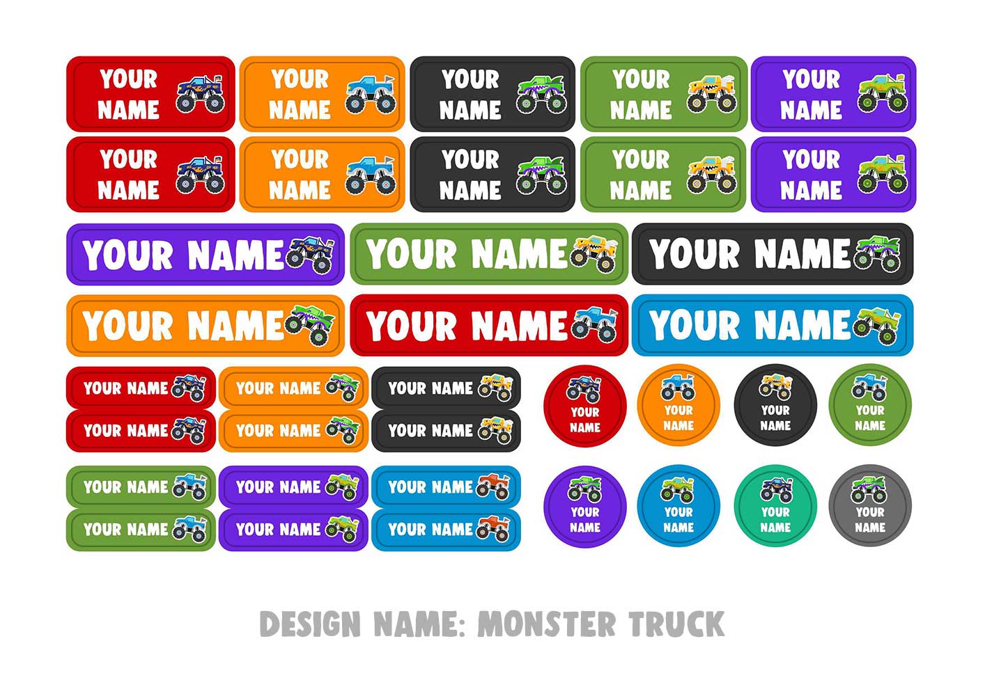 Name Labels – Designer Pack