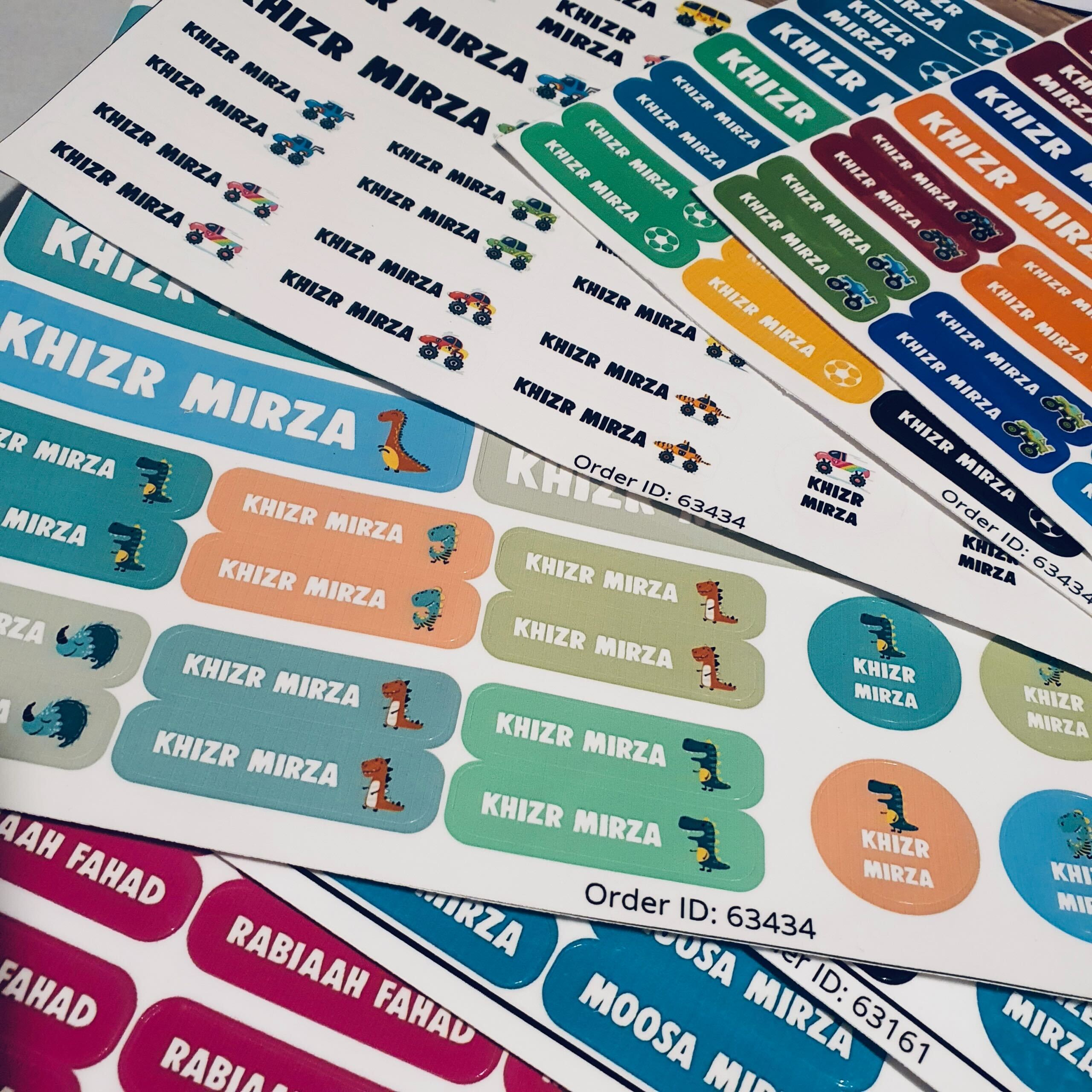 Name Labels – Designer Pack – PrintShrint