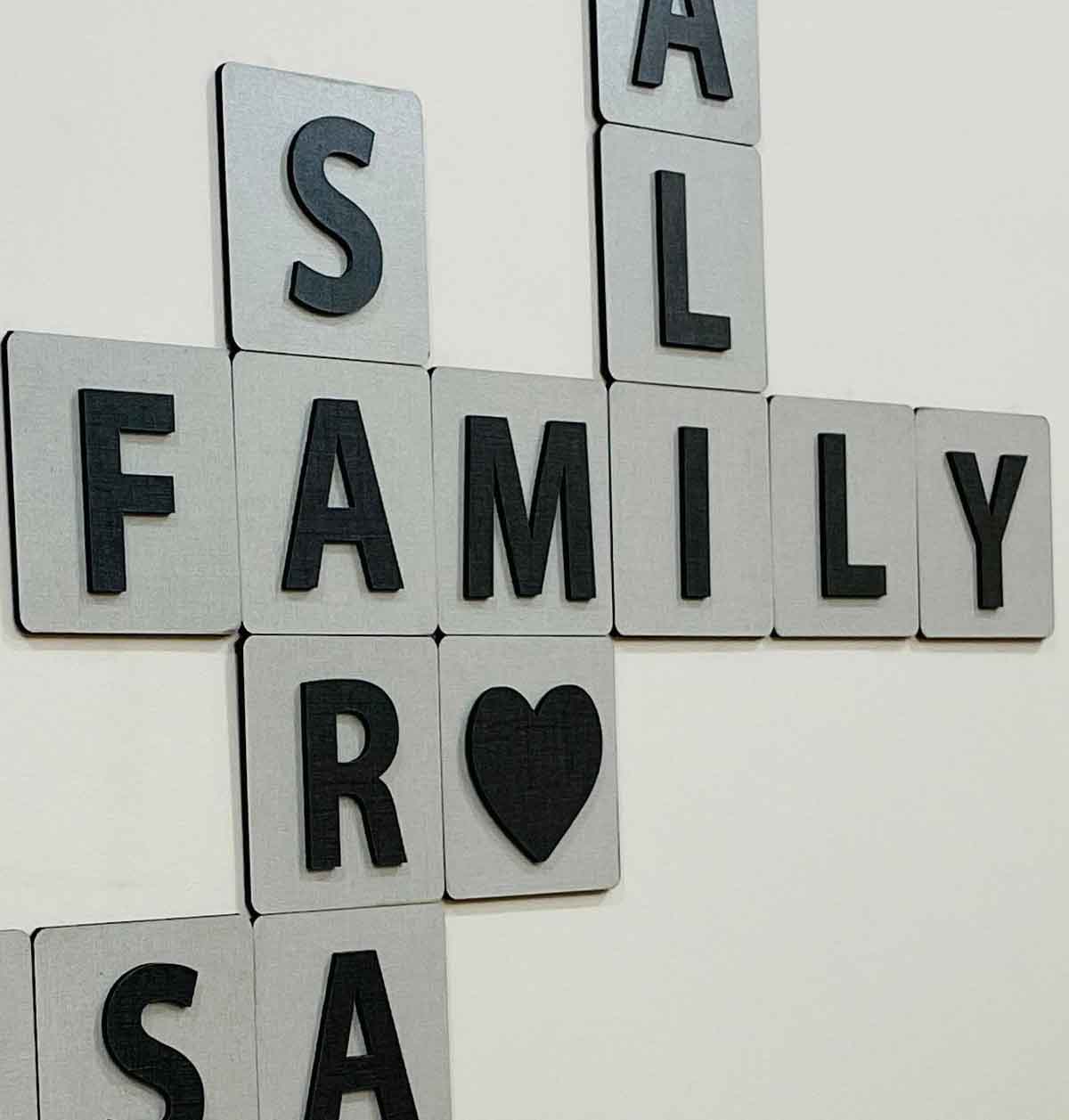 Crossword Alphabet Letter Wall Tile Rs.150